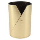 LOUIS VUITTON Monogram Pocrayon Gaston Pen Case Gold LV Auth 197153A-13