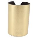 LOUIS VUITTON Monogram Pocrayon Gaston Pen Case Gold LV Auth 197153A-2