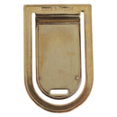 LOUIS VUITTON Pansavie Porto Address Money Clip metal Gold M64690 LV Auth 197155-3