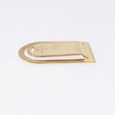 LOUIS VUITTON Pansavie Porto Address Money Clip metal Gold M64690 LV Auth 197155-4