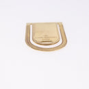 LOUIS VUITTON Pansavie Porto Address Money Clip metal Gold M64690 LV Auth 197155-7