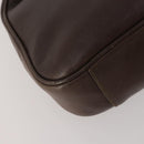 GUCCI Bamboo Shoulder Bag Leather 2way Brown Gold 001 3444 1638 Auth 197159-15