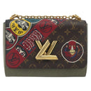 LOUIS VUITTON Monogram Kabuki Twist MM Shoulder Bag M67270 LV Auth 197161M-13