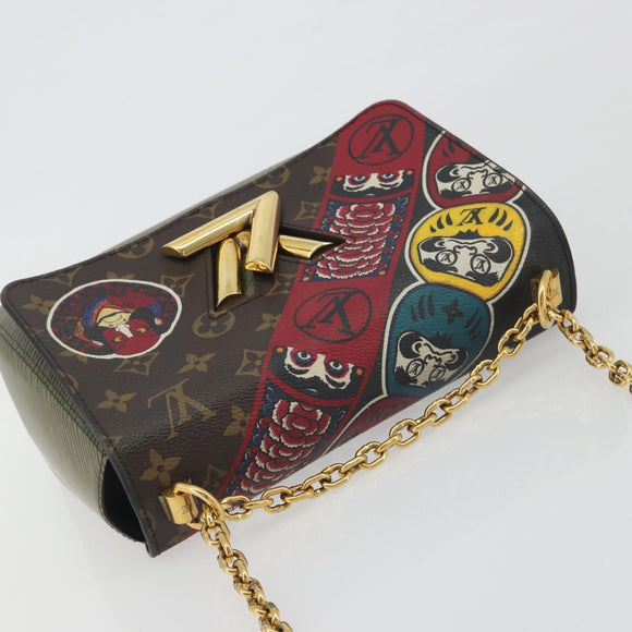 LOUIS VUITTON Monogram Kabuki Twist MM Shoulder Bag M67270 LV Auth 197161M