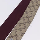 GUCCI GG Canvas Scarf Silk Higuchi Yuko Collaboration Beige Auth 197171M-11