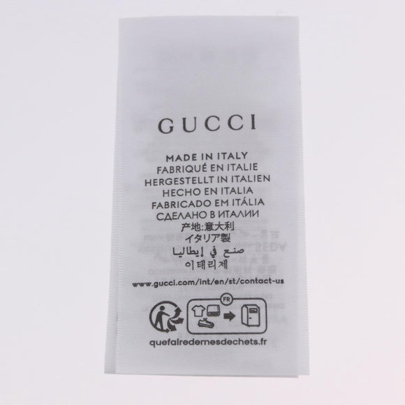 GUCCI GG Canvas Scarf Silk Higuchi Yuko Collaboration Beige Auth 197171M