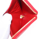 LOUIS VUITTON Monogram Vernis Bloom Wallet Rouge M91151 LV Auth 197172-10