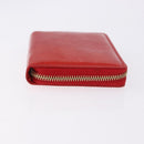 LOUIS VUITTON Monogram Vernis Bloom Wallet Rouge M91151 LV Auth 197172-7