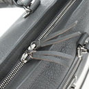 BALENCIAGA Classic Metallic Ege City Bag Leather 2way Gray 432831 Auth 197181SAM-18
