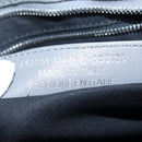 BALENCIAGA Classic Metallic Ege City Bag Leather 2way Gray 432831 Auth 197181SAM-26