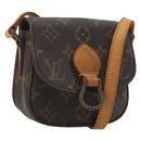 LOUIS VUITTON Monogram Bebe Monogram Saint Cloud Bag M51245 LV Auth 197184-1