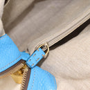 FENDI Celeria Tote Bag Canvas Ivory Gold Auth 197186A-25