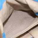 FENDI Celeria Tote Bag Canvas Ivory Gold Auth 197186A-27