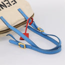 FENDI Celeria Tote Bag Canvas Ivory Gold Auth 197186A-7