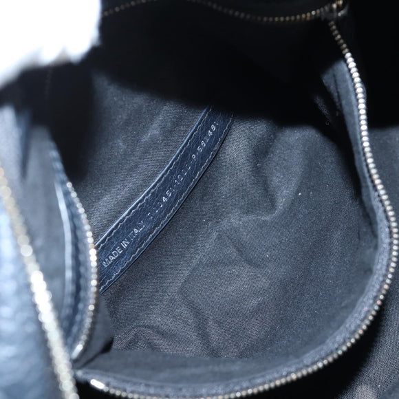 BALENCIAGA Neo Kagole City Small Hand Bag Leather 2way Black 700451 Auth 197188M