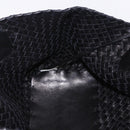 BOTTEGA VENETA INTRECCIATO Cabas PM Hand Bag Leather Black 141498 Auth 197190SAV-15