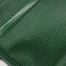 LOUIS VUITTON Epi Jeune Fille MM Shoulder Bag Green M52154 LV Auth 197191-9