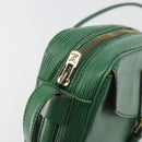 LOUIS VUITTON Epi Jeune Fille MM Shoulder Bag Green M52154 LV Auth 197191-19
