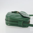 LOUIS VUITTON Epi Jeune Fille MM Shoulder Bag Green M52154 LV Auth 197191-3
