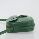 LOUIS VUITTON Epi Jeune Fille MM Shoulder Bag Green M52154 LV Auth 197191-4