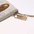 LOUIS VUITTON Monogram Multicolor Pochette MM Pouch White M60028 LV Auth 197193-9