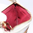 LOUIS VUITTON Monogram Multicolor Pochette MM Pouch White M60028 LV Auth 197193-19