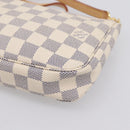 LOUIS VUITTON Damier Azur Pochette Accessoires Pouch N51986 LV Auth 197195V-16