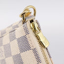 LOUIS VUITTON Damier Azur Pochette Accessoires Pouch N51986 LV Auth 197195V-10