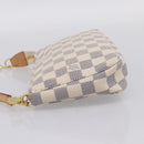 LOUIS VUITTON Damier Azur Pochette Accessoires Pouch N51986 LV Auth 197195V-3