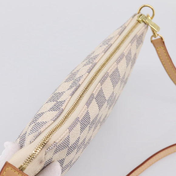 LOUIS VUITTON Damier Azur Pochette Accessoires Pouch N51986 LV Auth 197195V