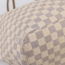 LOUIS VUITTON Damier Azur Neverfull MM Tote Bag N41605 LV Auth 197196-15