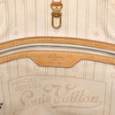 LOUIS VUITTON Damier Azur Neverfull MM Tote Bag N41605 LV Auth 197196-17