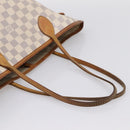 LOUIS VUITTON Damier Azur Neverfull MM Tote Bag N41605 LV Auth 197196-7