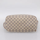 LOUIS VUITTON Damier Azur Neverfull MM Tote Bag N41605 LV Auth 197196-5
