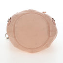 BALENCIAGA Classic Mini Pompon Hand Bag Leather 2way Pink 246438 Auth 197200V-5