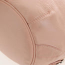 BALENCIAGA Classic Mini Pompon Hand Bag Leather 2way Pink 246438 Auth 197200V-20
