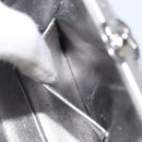 CHANEL Chain Shoulder Pouch Matelasse Leather Silver CC Auth 197202A-22