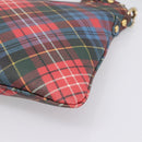 Vivienne Westwood Shoulder Bag PVC Canvas Gold Red Auth 197203A-10