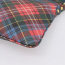 Vivienne Westwood Shoulder Bag PVC Canvas Gold Red Auth 197203A-12