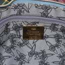 Vivienne Westwood Shoulder Bag PVC Canvas Gold Red Auth 197203A-15