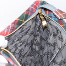 Vivienne Westwood Shoulder Bag PVC Canvas Gold Red Auth 197203A-17
