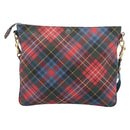 Vivienne Westwood Shoulder Bag PVC Canvas Gold Red Auth 197203A-3