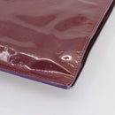 LOUIS VUITTON Monogram Vernis Stanton Tote Bag Purple Viole M91079 Auth 197210-14