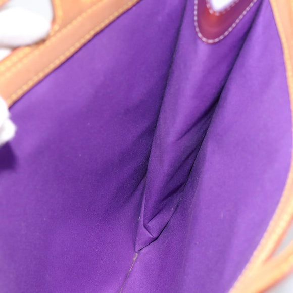 LOUIS VUITTON Monogram Vernis Stanton Tote Bag Purple Viole M91079 Auth 197210