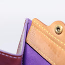 LOUIS VUITTON Monogram Vernis Stanton Tote Bag Purple Viole M91079 Auth 197210-12