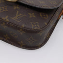 LOUIS VUITTON Monogram Saint Cloud MM Shoulder Bag M51243 LV Auth 197213-15