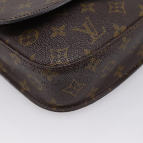 LOUIS VUITTON Monogram Saint Cloud MM Shoulder Bag M51243 LV Auth 197213