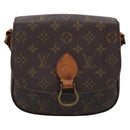 LOUIS VUITTON Monogram Saint Cloud MM Shoulder Bag M51243 LV Auth 197213-13
