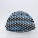 PRADA Backpack Nylon Blue Silver Auth 197214A-5