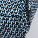 PRADA Backpack Nylon Blue Silver Auth 197214A-18